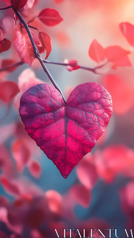 Heart-Shaped Leaf Backlighting: Spectral Chromatic Gradient Analysis.