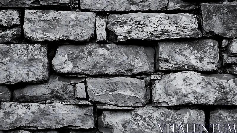 Weathered stone wall with rugged, quietly comforting texture.