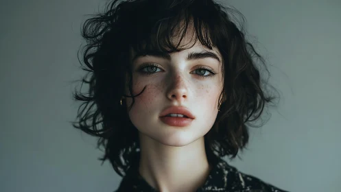 Photorealistic close-up portrait with soft cinematic lighting.