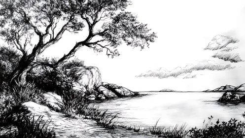 Twisted Sentinel Watches Over Hidden Waterway's Secrets