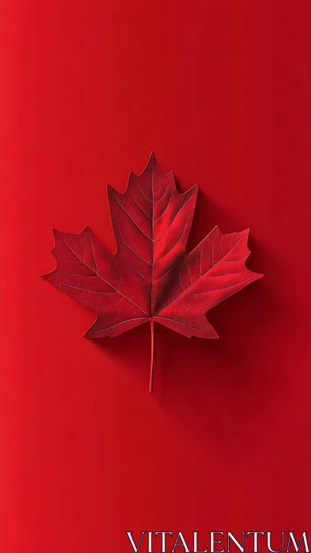 Monochrome macro analysis of red maple leaf surface geometry.