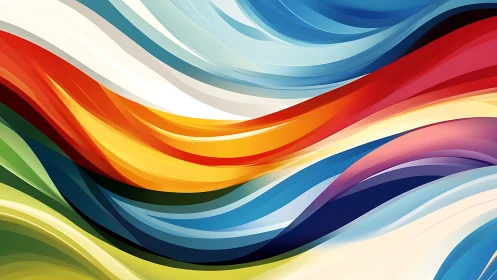 Color currents sweeping across layered abstract landscape.