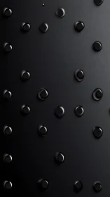 Metal Panel with Circular Speaker Elements