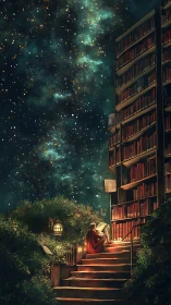 Staircase reader quietly opens a doorway into the galaxy