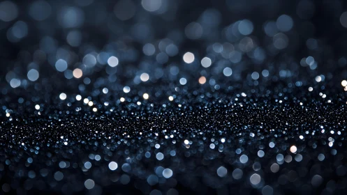 Abstract sparkling dark glitter bokeh background in soft focus.