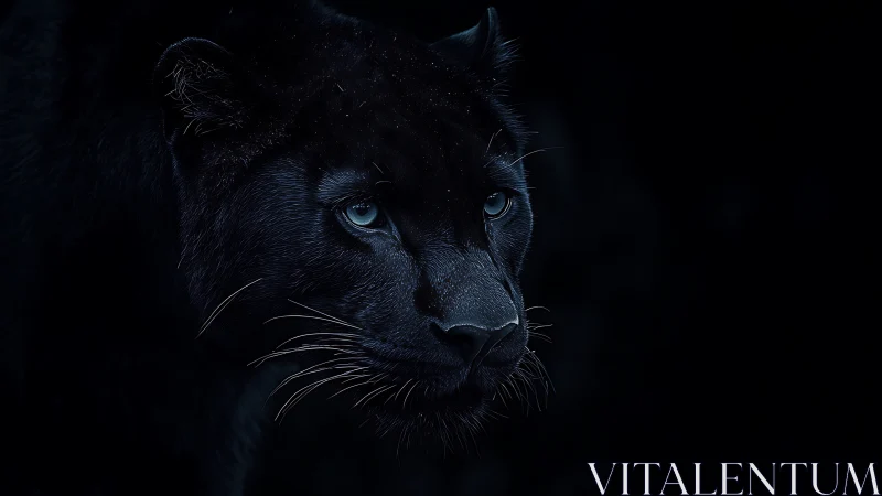Piercing Gaze of the Midnight Panther.
