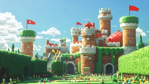 Pixel Perfect Castle Adventure Awaits You.