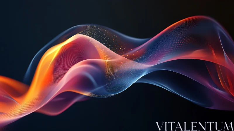 Parametric luminous wavefields with volumetric particle gradients.