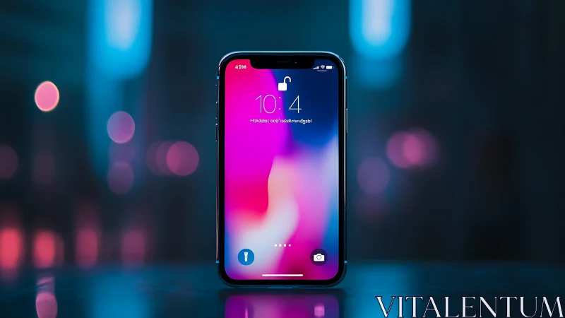 Neon Dream Device Glows in Twilight's Electric Embrace.