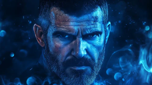 Frostfire Gaze of the Battle-Hardened Guardian King.