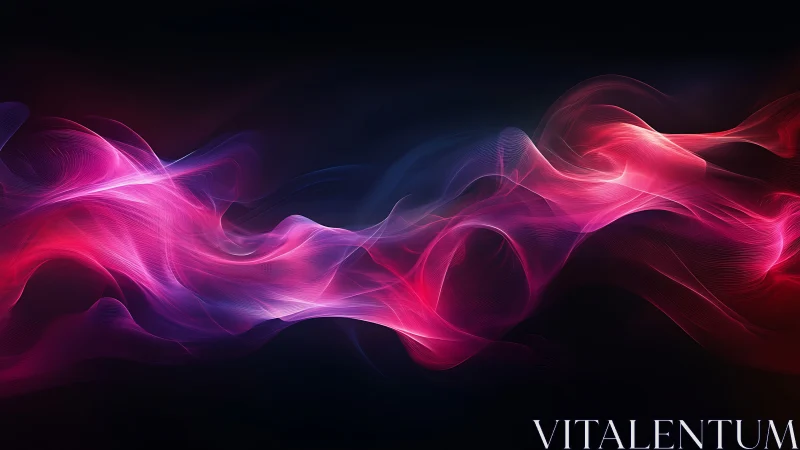 Spectral fluid dynamics of neon wavefront filaments in motion.