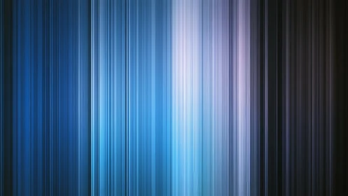 Spectral vertical light streaks in blue to violet gradient field.