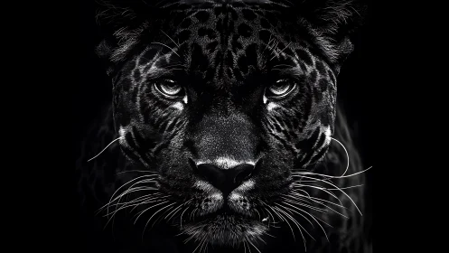 High-contrast monochromatic lion head portraiture with dramatic chiaroscuro rendering technique