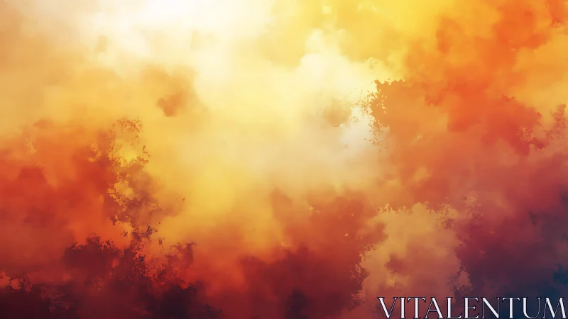 Where Inferno Whispers Kiss the Luminous Veil