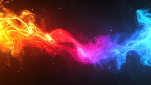 Fire and Ice Collision: Dynamic Energy Flow