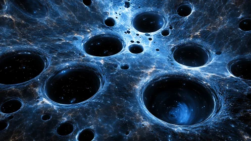 Gravitational well lattice across turbulent stellar substrate.