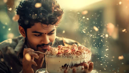 A Moment of Sweet Celebration and Joy.