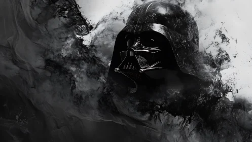 Dark helm surfaces from swirling cosmic inkstorm shadows