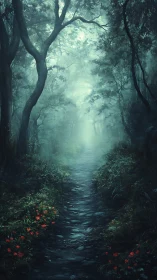 Emerald Passage: Where Whispers Meet the Light.