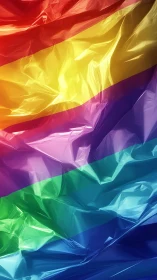 Chromatic specular rainbow sheet with high-gloss refraction dynamics.