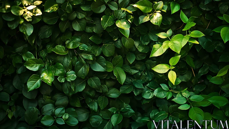 Leafy chorus leans toward light and whispers in green