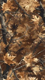 Rustling maple ghosts drift through tangled autumn branches