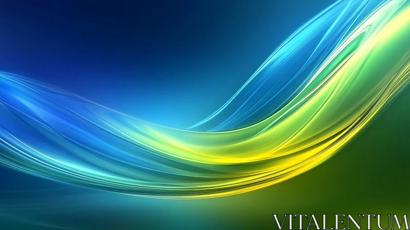 Chromatic wave currents sweep across an electric horizon.