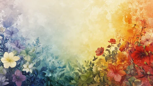 Colors Blooming Across Seasons and Souls.