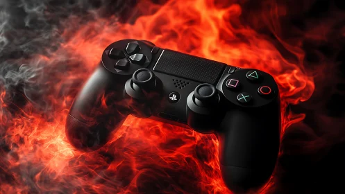 Gaming Control Inferno: Where Digital Power Meets Fiery Chaos