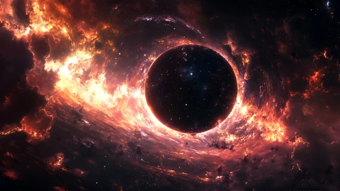 Accretion disk engulfs dense dark sphere with stellar-scale plasma