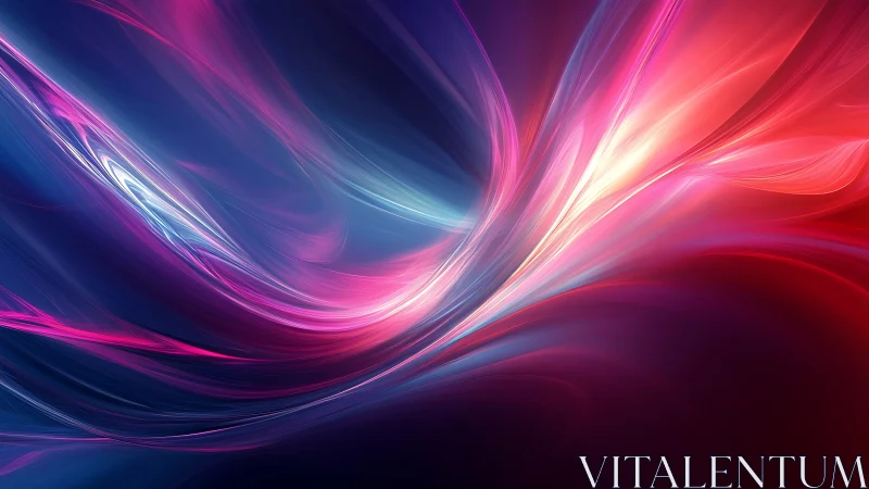 Prismatic currents twist through cosmic silk and neon dusk