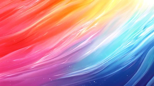 Radiant color streams flow in luminous abstract motion.