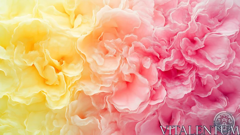 Pastel petal gradients in layered abstract floral fields.