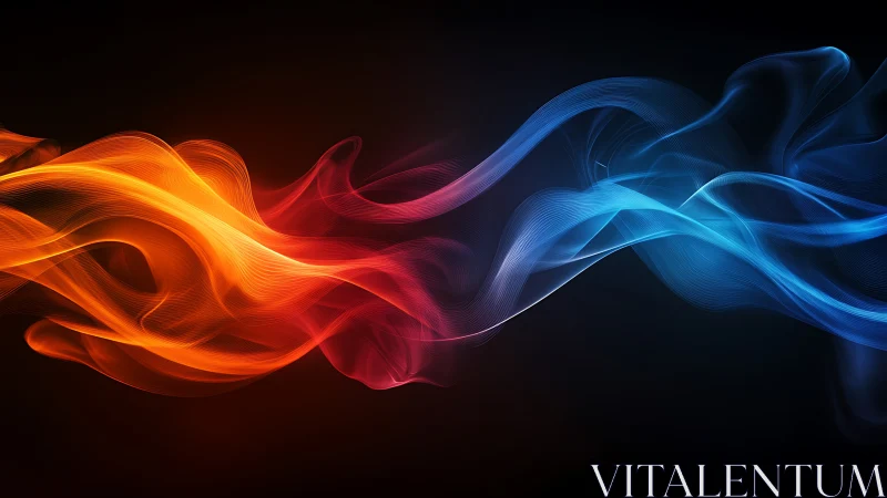 Fire and Ice Collision in Abstract Flow.