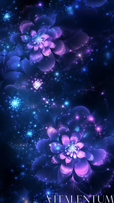Fractal luminous blossoms emerge across a deep cosmic field