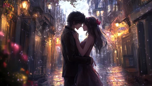 Romance Under Golden Lights.