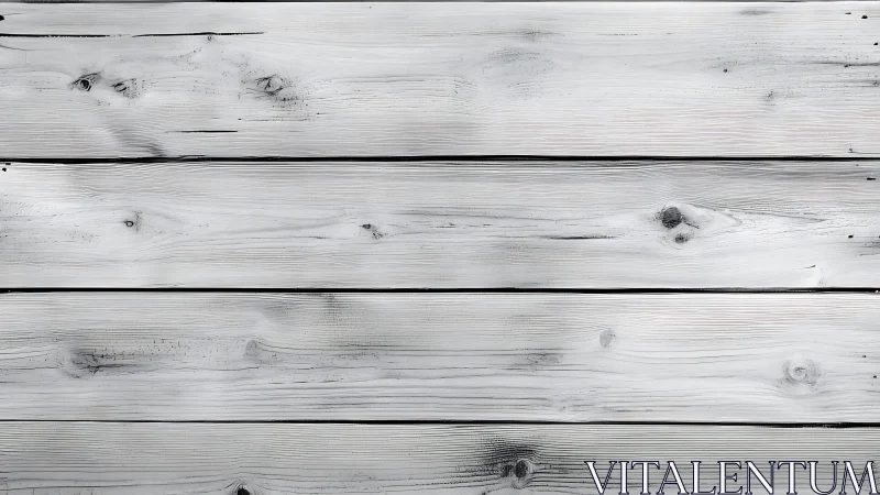 Weathered horizontal whitewashed wooden plank surface texture