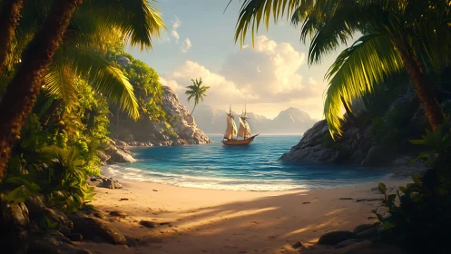 A Peaceful Tropical Cove Welcomes Your Wandering Spirit