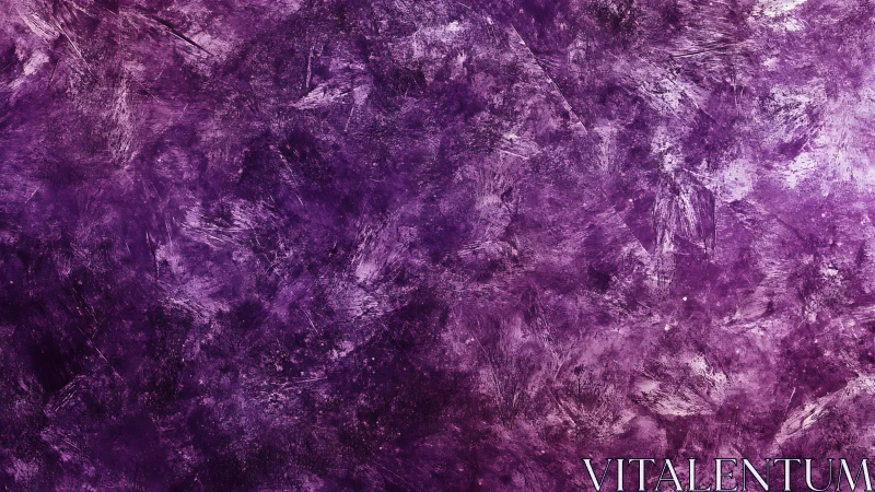 Textured violet grunge surface with layered brush abstractions.