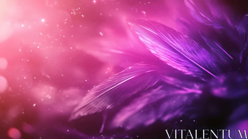 Nebula Petals in Electric Magenta Blooming Quietly.