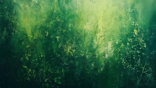 Abstract green textured background with nature-inspired grunge style.