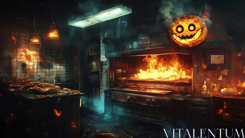 Inferno Kitchen Chronicles: Where Flames Dance with Culinary Chaos