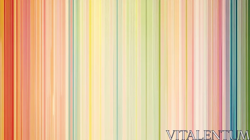 Vertical Pastel Stripes Abstract Art with Soft Gradient Effect.