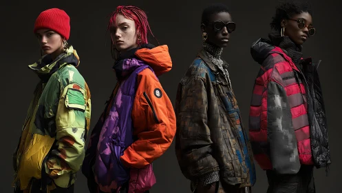 Four Voices in Color: Modern Street Style Portraits.