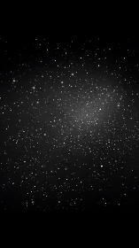 Star field pattern displays dense white points on black ground