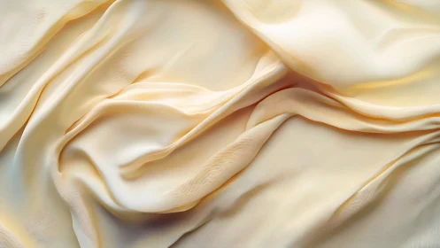 Silk tides in pale gold drifting across a quiet canvas.