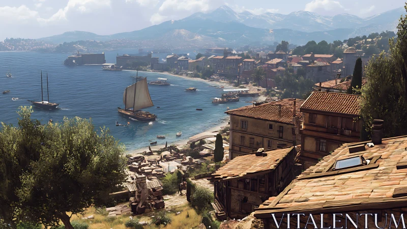 Mediterranean Dream: Where Coastal Charm Meets Mountain Wonder.