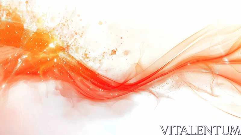 Solar Saffron Driftline Glowing Across Frozen White Silence.