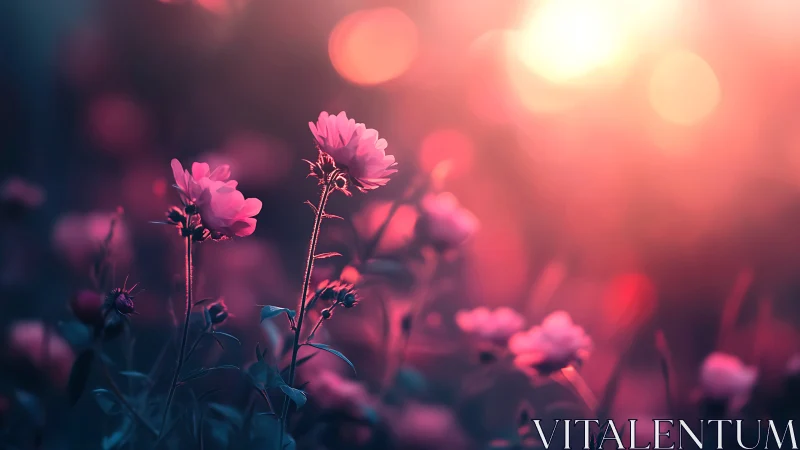 Blossom Dreams in Twilight Haze.