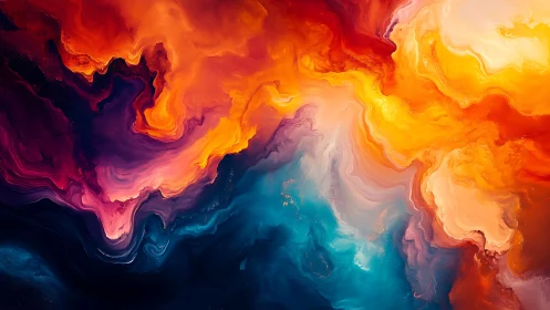 Bipolar fluid dynamics of molten nebula clouds in spectral bloom